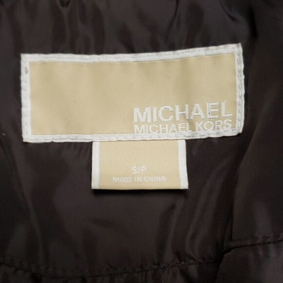 MICHAEL KORS DOWN FULL LENGTH JACKET SIZE SMALL - Picture 2 of 8